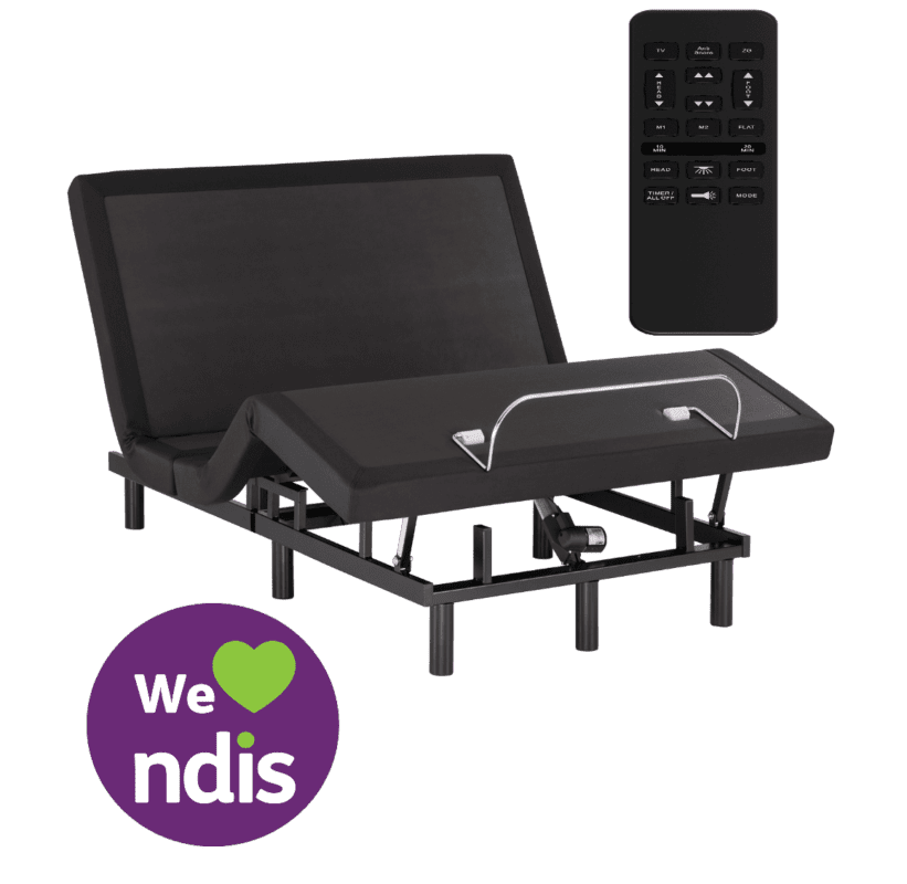 True Motion 1000 Massage Adjustable Base w Mattress One Stop Pine