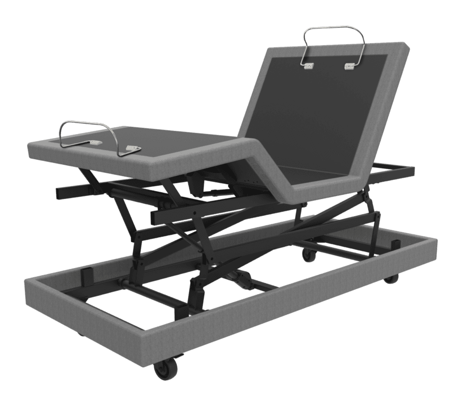 True Motion 2000 HILO Adjustable Base w Mattress One Stop Pine