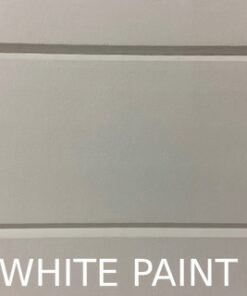 white paint timber finish