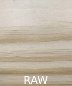raw timber finish
